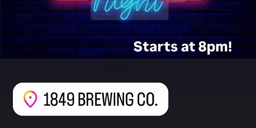 Karaoke @ 1849 Brewing Co