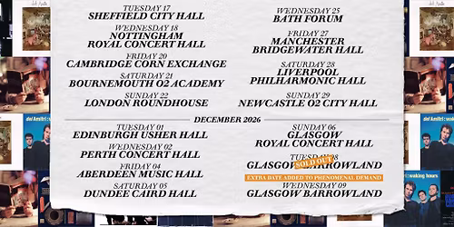 Del Amitri at O2 City Hall