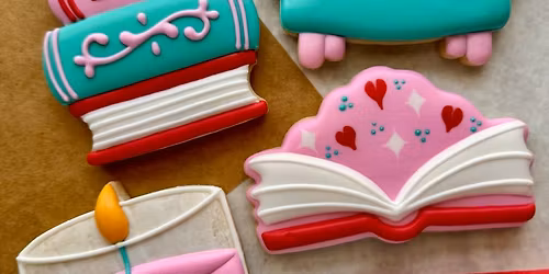 2\/7 Book Lover Cookie Decorating Class