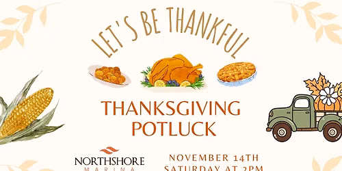 Northshore Marina Thanksgiving Potluck Lunch