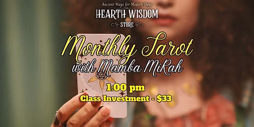 Monthly Tarot Class