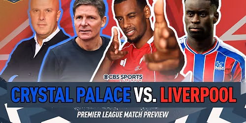 Crystal Palace vs Liverpool at Selhurst Park Stadium