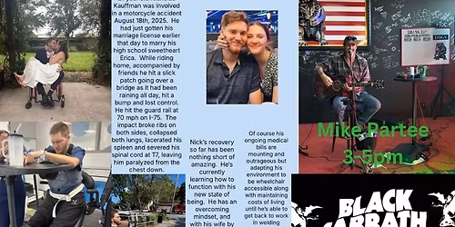 Fundraiser for Nick Kauffman