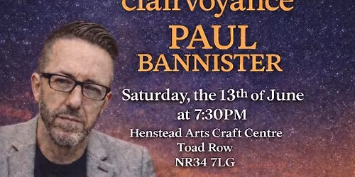 Paul Bannister Clairvoyance 