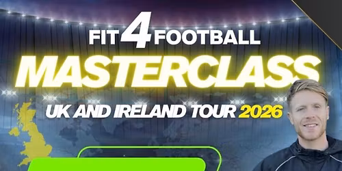 FIT4FOOTBALL - MASTERCLASS MANCHESTER CENTRAL - 28\/6\/26 - U11\/U12\/U13