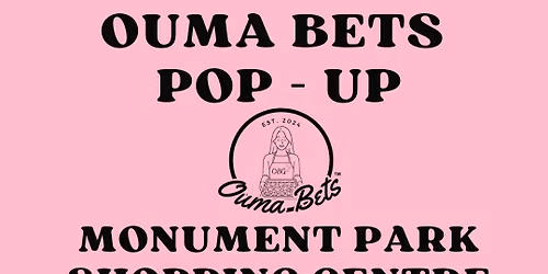 POP UP @ Monument Park Shopping Centre Night Market, Pretoria