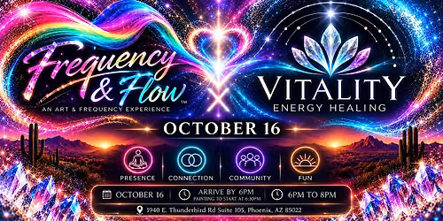 Frequency & Flow, an art and frequency experience