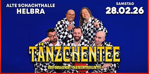 T\u00e4nzchentee live in der Alten Schachthalle Helbra