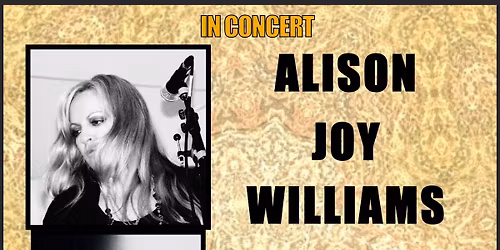 The Panida Theater Live in Concert Alison Joy Williams & Justyn Priest
