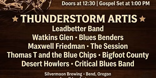 BEND BLUES FEST — Silver Moon Brewing
