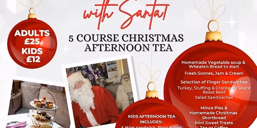 Afternoon Tea with Santa 
