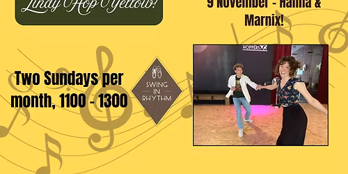 Lindy Hop Yellow with Hanna & Marnix