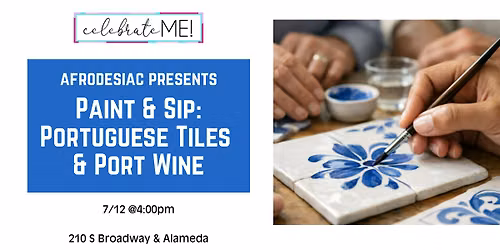 Paint & Sip: Portuguese Tiles & Port Wine