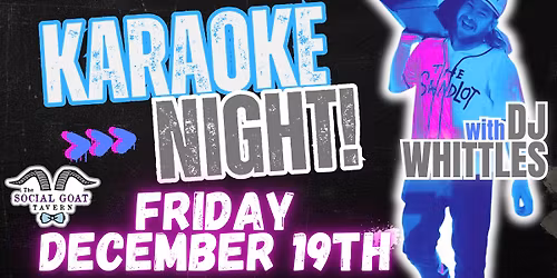 Karaoke Night with DJ Whittles