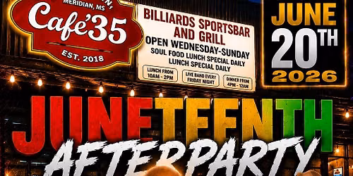 Juneteenth Afterparty w TK Soul