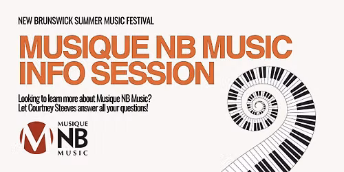 Musique NB Music Info Session - New Brunswick Summer Music Festival