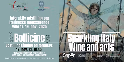 Bollicine \/ Udstilling og foredrag 
