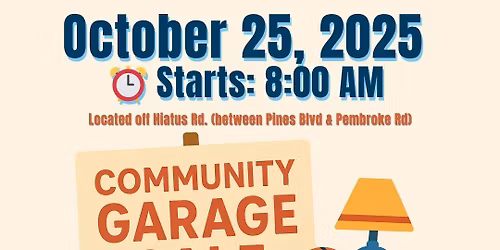 Heron's Landing Community Garage Sale