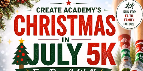 Create Academy's Christmas in July Fun 5K Run\/Walk