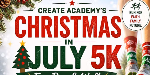 Create Academy's Christmas in July Fun 5K Run\/Walk