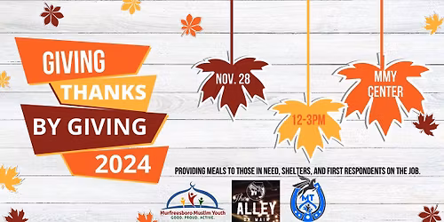 Giving Thanks by Giving 2025