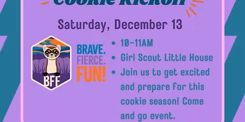 Girl Scout Cookie Kickoff