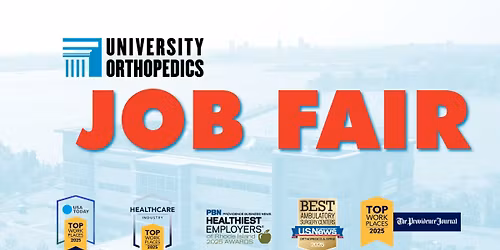 University Orthopedics' Job Fair