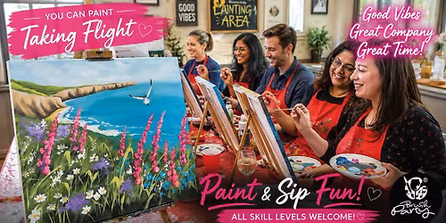 Join Brush Party to paint 'Taking Flight' in Simpson