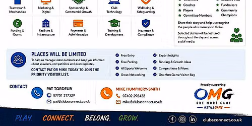 ClubsConnect South East 2026