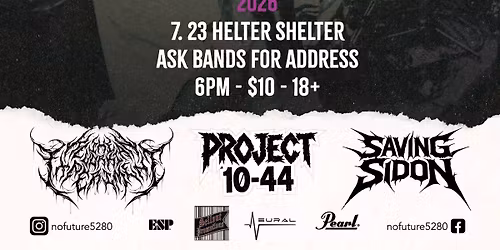 No Future\/Saving Sidon\/Project 10-44 and The Kevorkian Experiment at Helter Shelter