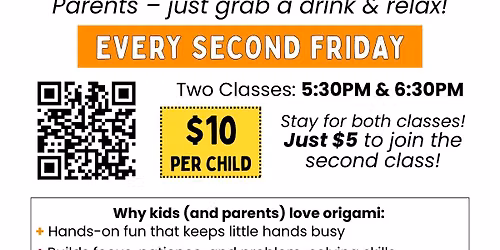 Origami Fun for Kids! at Cultivated Cocktails