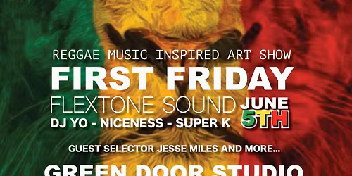 Red Gold and Green Door First Friday