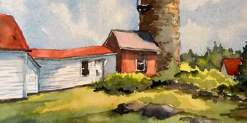 Watercolor Workshop: Maine's Island Lighthouse