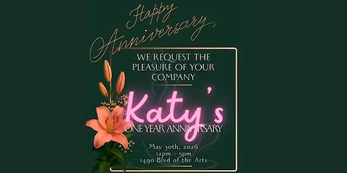 Katy's One Year Anniversary