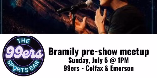 Bramily Meetup for Andrea Gibson show