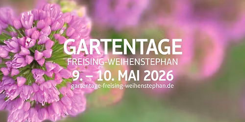 Gartentage Freising-Weihenstephan 2026
