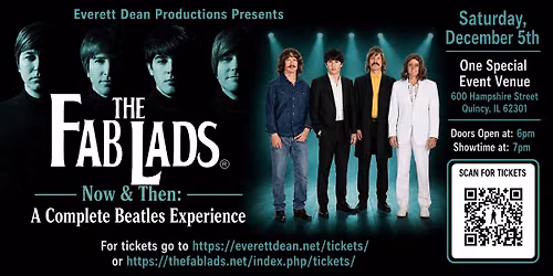 The Fab Lads Now & Then: a Complete Beatles Experience Concert