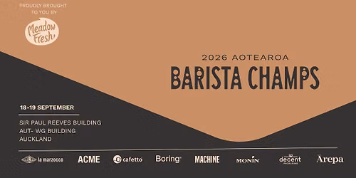 2026 Aotearoa Barista Champs