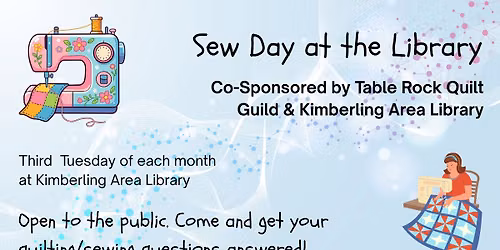 Sew Day at the Library