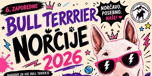 6. Bull Terrier Nor\u010dije 2026 \ud83d\udc3e