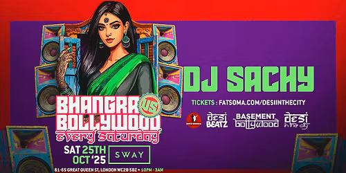 BHANGRA VS BOLLYWOOD | 25.10.25 | Every Sat! | Sway Bar
