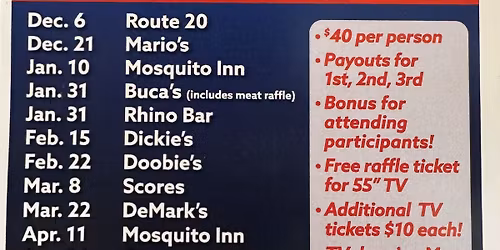 Doubles Cribbage Tournament