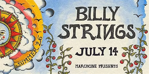 Billy Strings Roanoke July 14 2026 Berglund Center Coliseum Live Concert