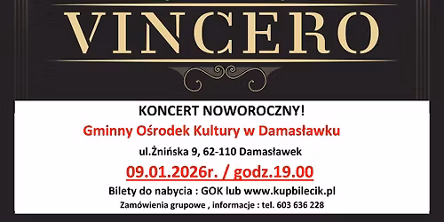 Koncert Noworoczny Trzech Tenor\u00f3w-Damas\u0142awek