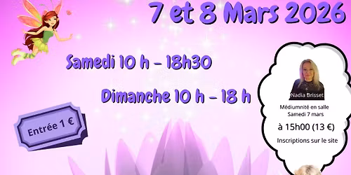 Salon bien-\u00eatre 7 et 8 mars 2026 \u00e0 Montbron (16) - 1\u00e8re \u00e9dition \u2728