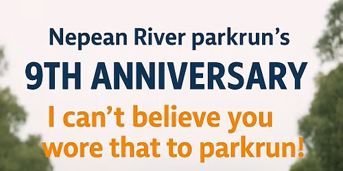Nepean River parkrun\u2019s 9th Anniversary