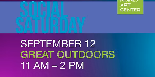 Social Saturday: Great Outdoors