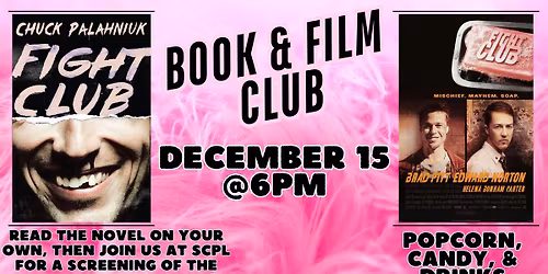 BOOK & FILM CLUB - "FIGHT CLUB"