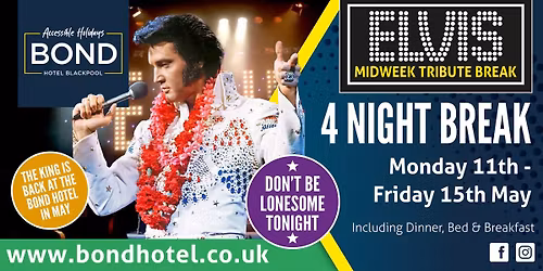 \ud83c\udfb8 Midweek With The King \u2013 Elvis Tribute Break!