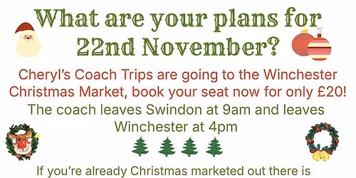 Winchester Christmas market trip 